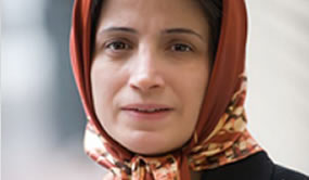 Nasrin Sotoudeh Arrested in Iran (Photo courtesy of Radia Zamanneh)